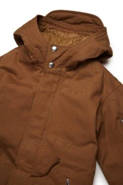 Marni Hooded Gabardine Parka With Drawstrings 7 Marni Hooded Gabardine Parka With Drawstrings -Bambini Abbigliamento Negozio M01561M00W10M716 03