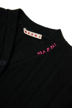 Marni Wool-blend Cardigan With Breaks -Bambini Abbigliamento Negozio M01633M00VX0M900 04