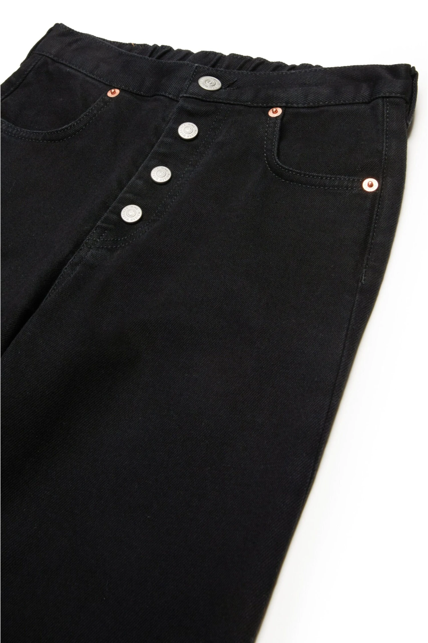 MM6 Maison Margiela Branded Black Jeans 3 MM6 Maison Margiela Branded Black Jeans - immagine 3