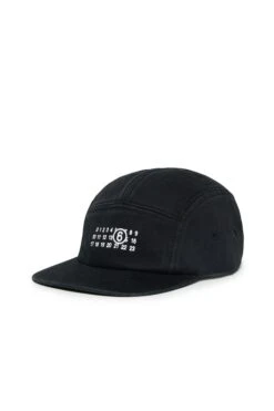 MM6 Maison Margiela Five-panel Hat Branded With Numeric Logo