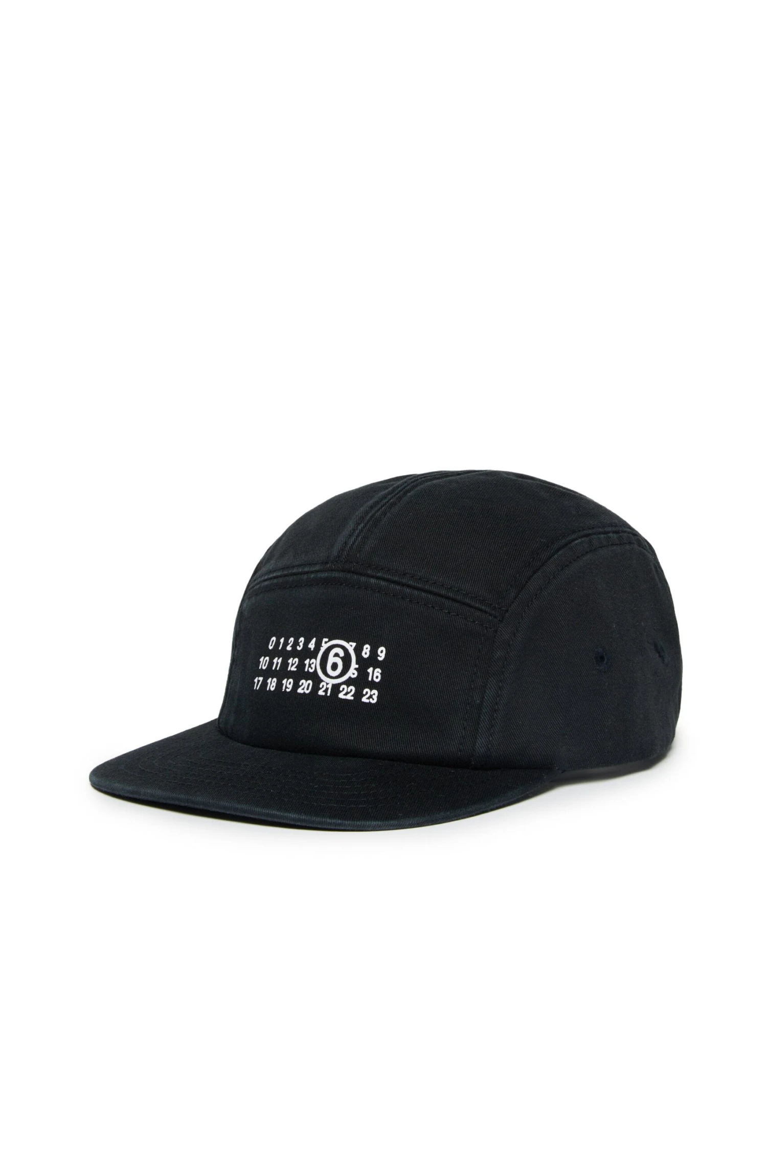 MM6 Maison Margiela Five-panel Hat Branded With Numeric Logo 1 MM6 Maison Margiela Five-panel Hat Branded With Numeric Logo
