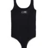 MM6 Maison Margiela Lycra One-piece Swimsuit With Branded Numeric Logo