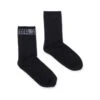 MM6 Maison Margiela Ribbed Socks Branded With Numeric Logo
