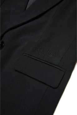 MM6 Maison Margiela Cool Wool Formal Waistcoat -Bambini Abbigliamento Negozio M60720MM05GM6900 04 f9b29204 1e6f 4e66 90d4 f0ef0d5a1338