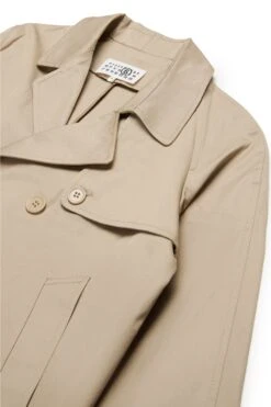 MM6 Maison Margiela Double-breasted Re-cut Trench Jacket -Bambini Abbigliamento Negozio M60721MM05DM6709 03 a77c1fd1 6bf1 4247 8a40 7ce5214574a1