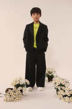 MM6 Maison Margiela Cool Wool Double-breasted Blazer Jacket