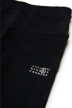 MM6 Maison Margiela Re-cut Fleece Pants -Bambini Abbigliamento Negozio M60736MM04HM6900 04