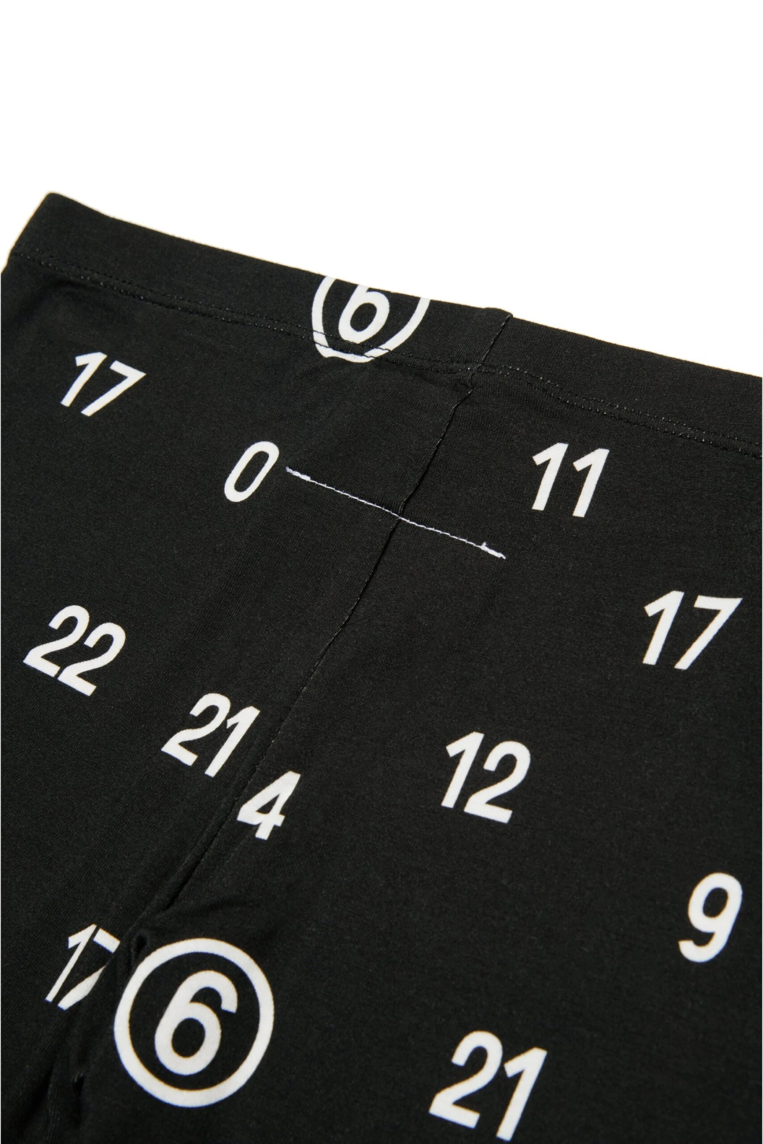 MM6 Maison Margiela Allover Numeric Logo Leggings Pants 4 MM6 Maison Margiela Allover Numeric Logo Leggings Pants - immagine 4