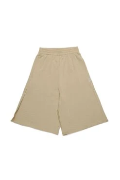 MM6 Maison Margiela Wide-leg Fleece Shorts With Splits