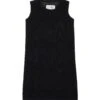 MM6 Maison Margiela Sleeveless Mesh Dress With Stretched Logo