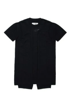 MM6 Maison Margiela Re-cut Knit Half-sleeve Dress