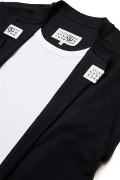 MM6 Maison Margiela Re-cut Dress With Raw Cut Details 10 MM6 Maison Margiela Re-cut Dress With Raw Cut Details -Bambini Abbigliamento Negozio M60758MM04IM6C10 04