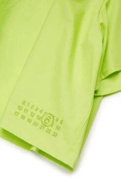 MM6 Maison Margiela Poplin Shirt With Ruffles -Bambini Abbigliamento Negozio M60760MM014M6513 04 863e848d 997a 47d4 9b16 8385c1f5e099