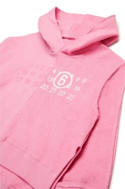 MM6 Maison Margiela Recut Sweatshirt With Stamp Numbers 9 MM6 Maison Margiela Recut Sweatshirt With Stamp Numbers -Bambini Abbigliamento Negozio M60768MM04HM6308 03 941d512a a20f 42fd 98cf 1f32254234ca