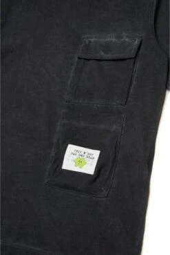 MM6 Maison Margiela Jersey T-shirt With Pockets -Bambini Abbigliamento Negozio M60772MM04VM6900 04 18be3fcc c1b1 468c a886 07e4a1b15d5b