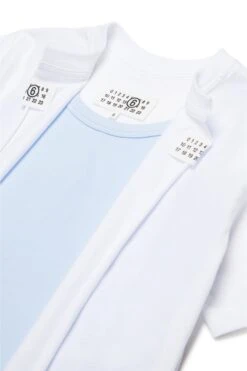 MM6 Maison Margiela Re-cut T-shirt With Raw Cut Details -Bambini Abbigliamento Negozio M60773MM04IM6C35 04