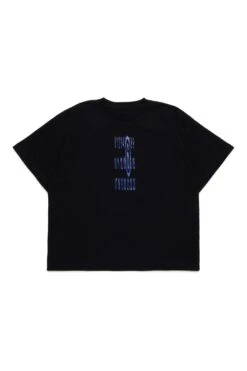 MM6 Maison Margiela Stretched Logo Jersey T-shirt
