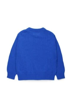 MM6 Maison Margiela Knit Pullover With Branded Numeric Logo -Bambini Abbigliamento Negozio M60810MM05CM6808 02