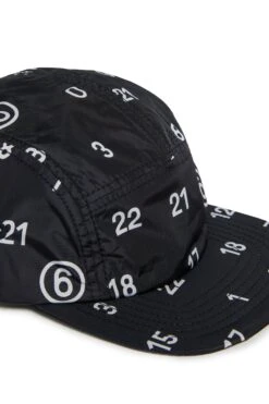 MM6 Maison Margiela Allover Numeric Logo Five-panel Hat -Bambini Abbigliamento Negozio M60816MM05LM6900 03