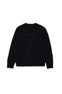 MM6 Maison Margiela Wool-blend Pullover With Breaks