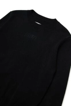 MM6 Maison Margiela Wool-blend Pullover With Breaks -Bambini Abbigliamento Negozio M60877MM06RM6900 03