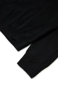 MM6 Maison Margiela Wool-blend Pullover With Breaks -Bambini Abbigliamento Negozio M60877MM06RM6900 04