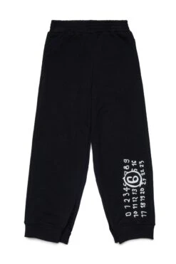 MM6 Maison Margiela Split Jogger Pants Branded With Hand Written Logo