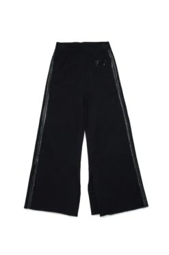 Bambini Abbigliamento Negozio 18 MM6 Maison Margiela Fleece Pants With Glossy Plucking