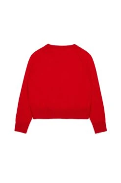 MAX & Co. Wool Crew-neck Pullover -Bambini Abbigliamento Negozio MX0003MX004MX400 02