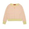 MAX & Co. Wool Crew-neck Pullover With Stripes