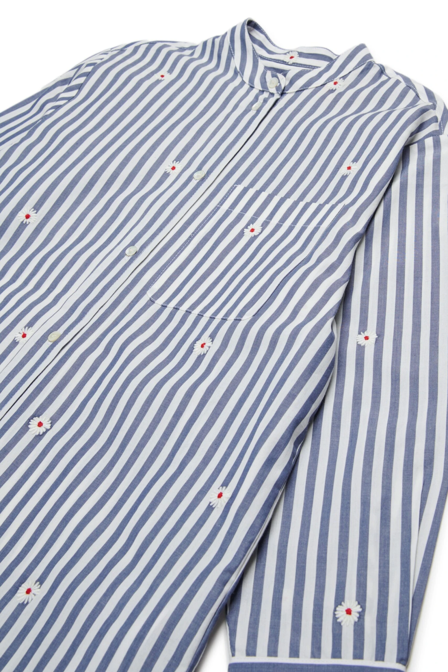 MAX & Co. Striped Poplin Maxi Shirt Dress 3 MAX & Co. Striped Poplin Maxi Shirt Dress - immagine 3