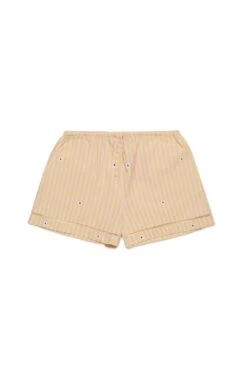 MAX & Co. Striped Poplin Shorts