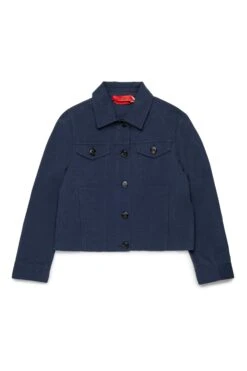 MAX & Co. Drill Trucker Jacket