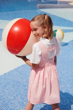 MAX & Co. Watercolour Effect Poplin Wallet Dress