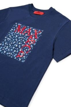 MAX & Co. T-shirt With Solid Floral Square -Bambini Abbigliamento Negozio MX0159MX057MX855 03