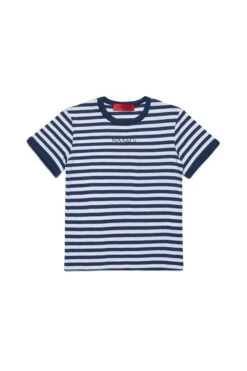 MAX & Co. Striped T-shirt With Logo