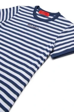 MAX & Co. Striped T-shirt With Logo -Bambini Abbigliamento Negozio MX0162MX046MX855 03 1451d38d 6e95 434d 969c 1565a30780ff