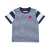 MAX & Co. Striped T-shirt With Patches