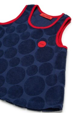 MAX & Co. Polka Dots Allover Sleeveless Terry T-shirt -Bambini Abbigliamento Negozio MX0168MX073MX855 03