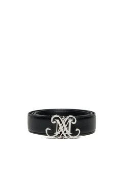 MAX & Co. Monogram Buckle Belt