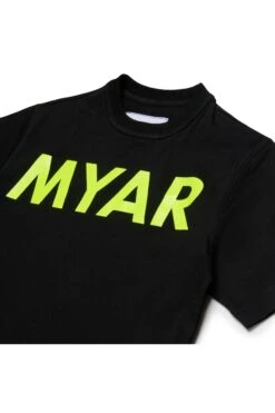 Deadstock Cotton T-shirt With MYAR Logo -Bambini Abbigliamento Negozio MY0018MY01AMY900 03 e24b2820 0474 4eb8 af4d 7bac44702916