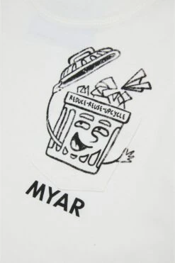 Deadstock Cotton T-shirt With Pocket And Reuse Graphics -Bambini Abbigliamento Negozio MY0145MY01HMY101 04 74d53521 389a 44ac bb95 6a14e1274e30