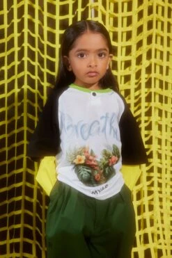 Deadstock Cotton T-shirt With Breathe Graphics