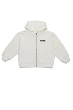 Deadstock Cotton Sweatshirt With Stand Up Graphics