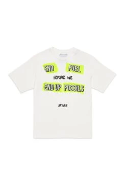 Deadstock Cotton T-shirt With Before Graphics