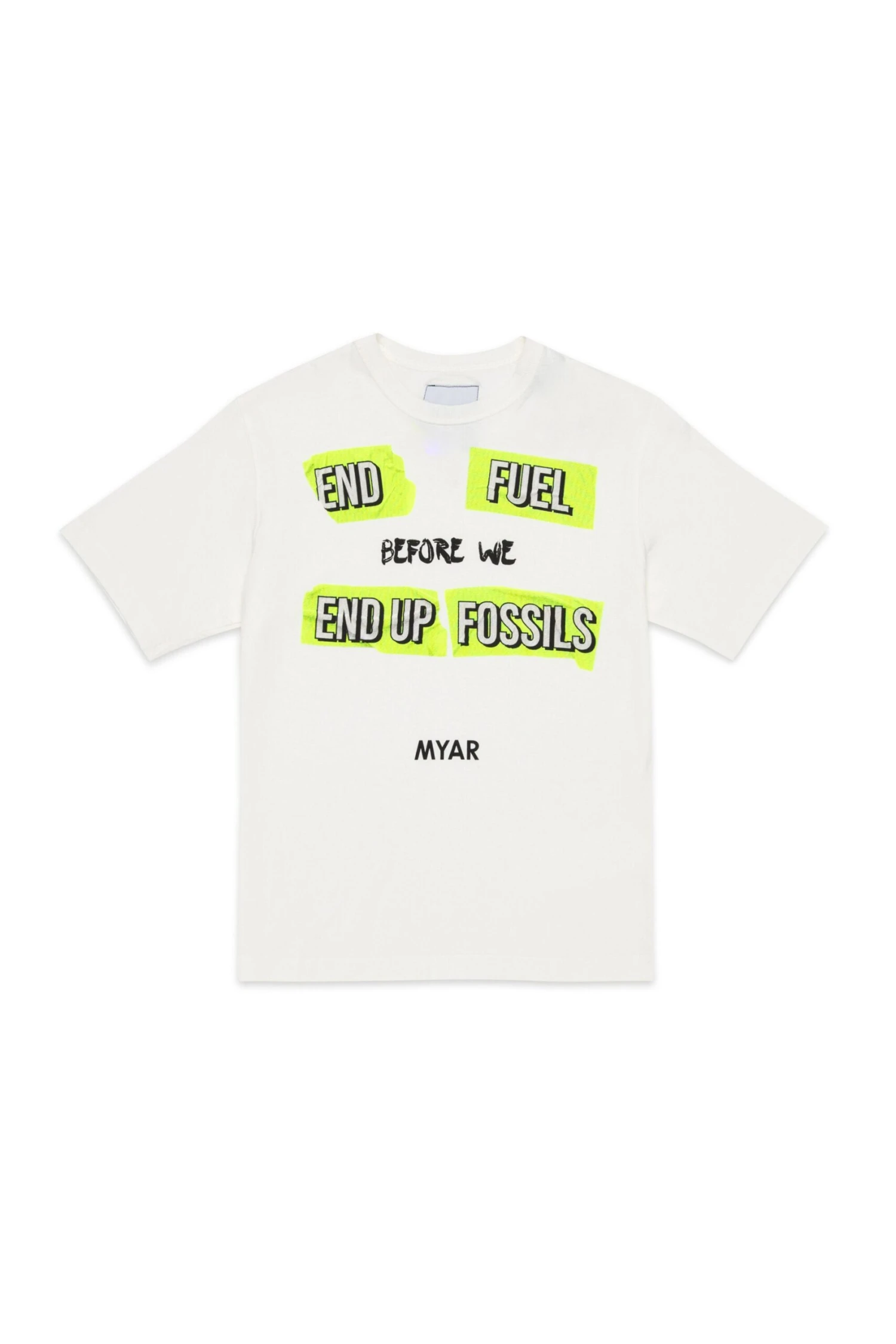 Deadstock Cotton T-shirt With Before Graphics 1 Deadstock Cotton T-shirt With Before Graphics