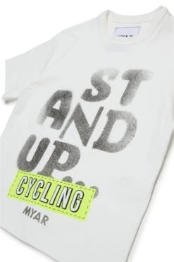 Deadstock Cotton T-shirt With Stand Up Graphics -Bambini Abbigliamento Negozio MY0162MY01HMY101 03