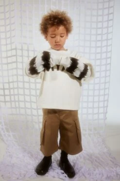 Bambini Abbigliamento Negozio 14 Deadstock Cotton Sweatshirt With Tye-die Effect