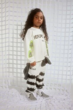 Deadstock Sweatpants With Tye-die Effect