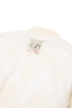 N°21 Bomber Jacket With Embroidered Organza Flowers -Bambini Abbigliamento Negozio N2100BN03960N718 04